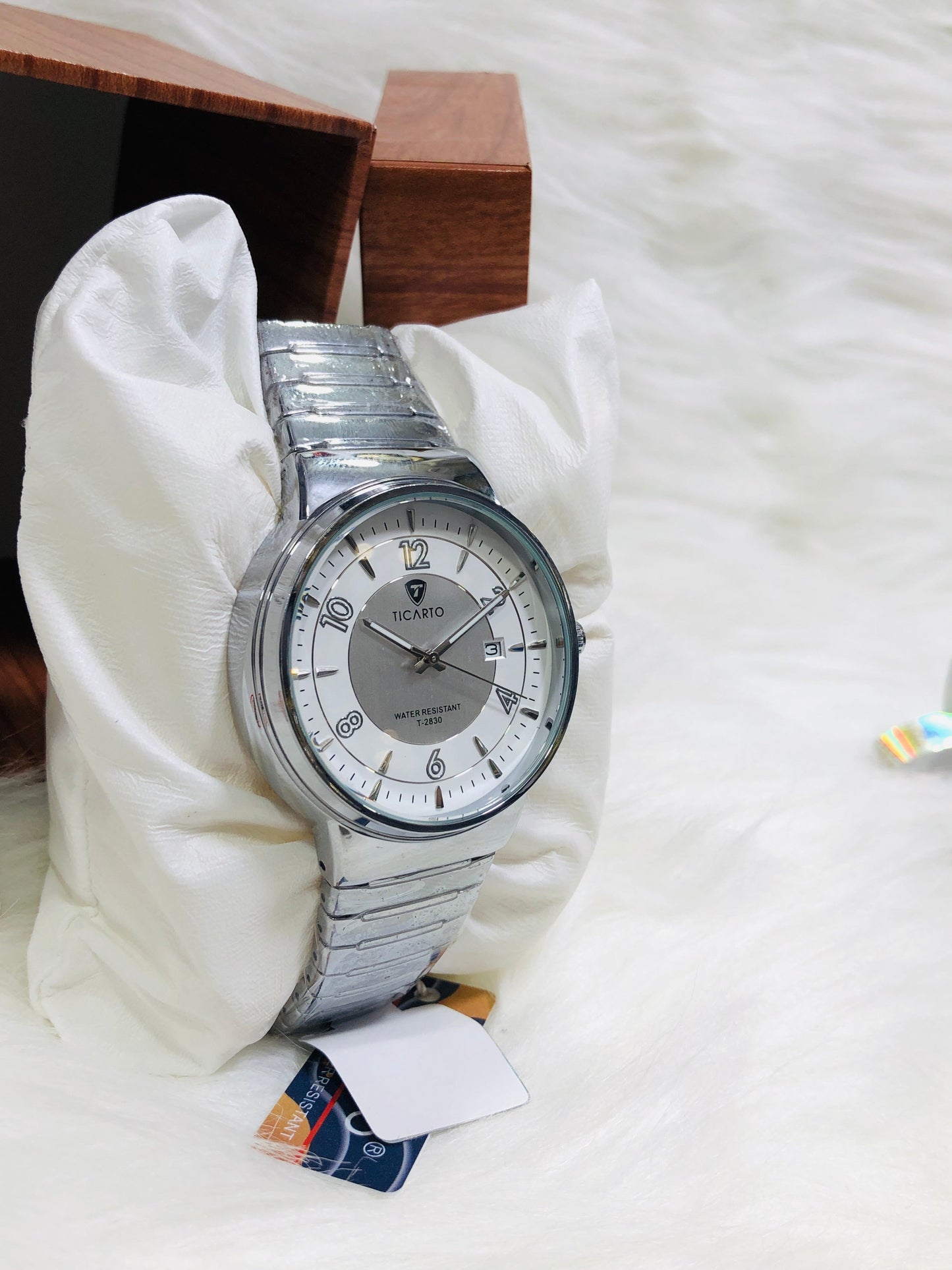 Ticarto Round Dial - Premium Edition T2830 - Silver