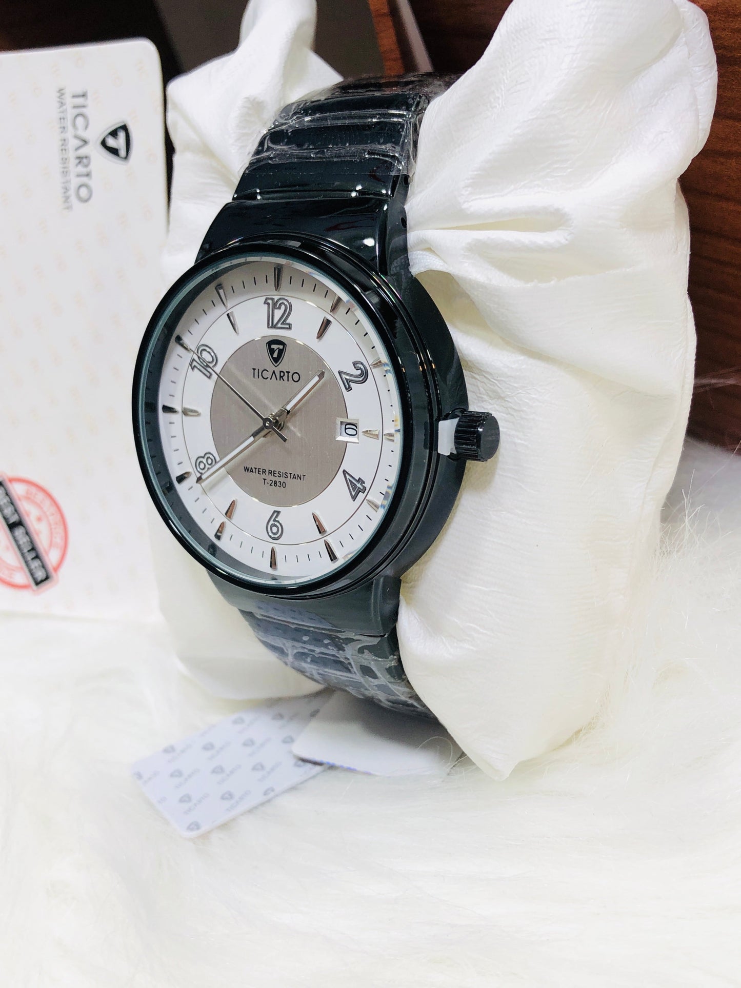 Ticarto Round Dial - Premium Edition T2830 - Black