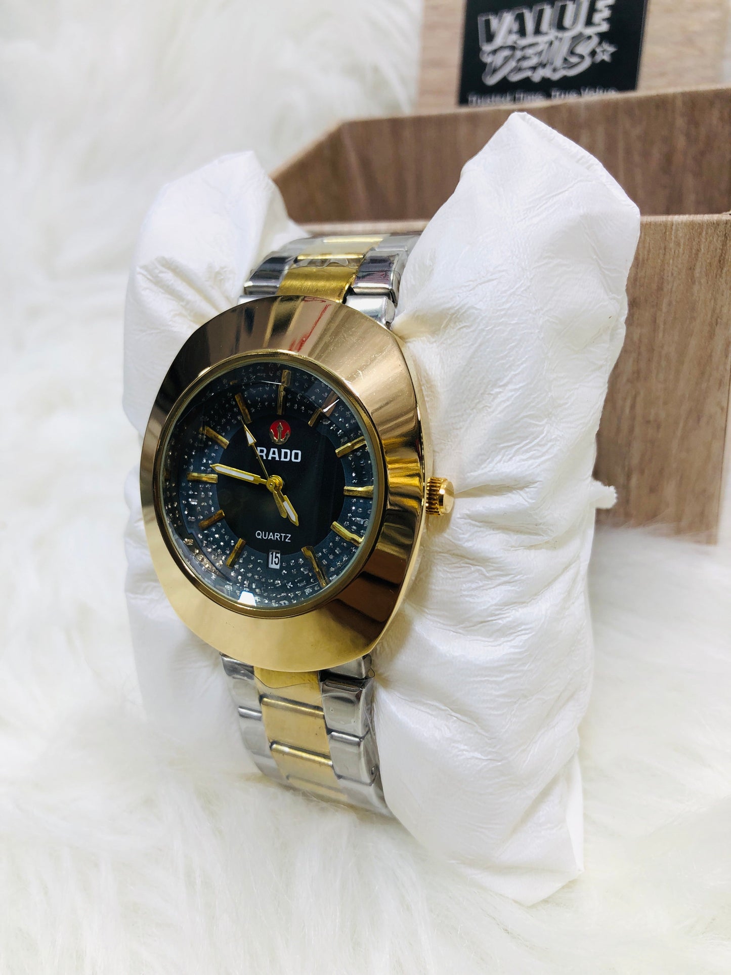 RADO EGG PREMIUM DIAMOND WATCH WATERPROOF