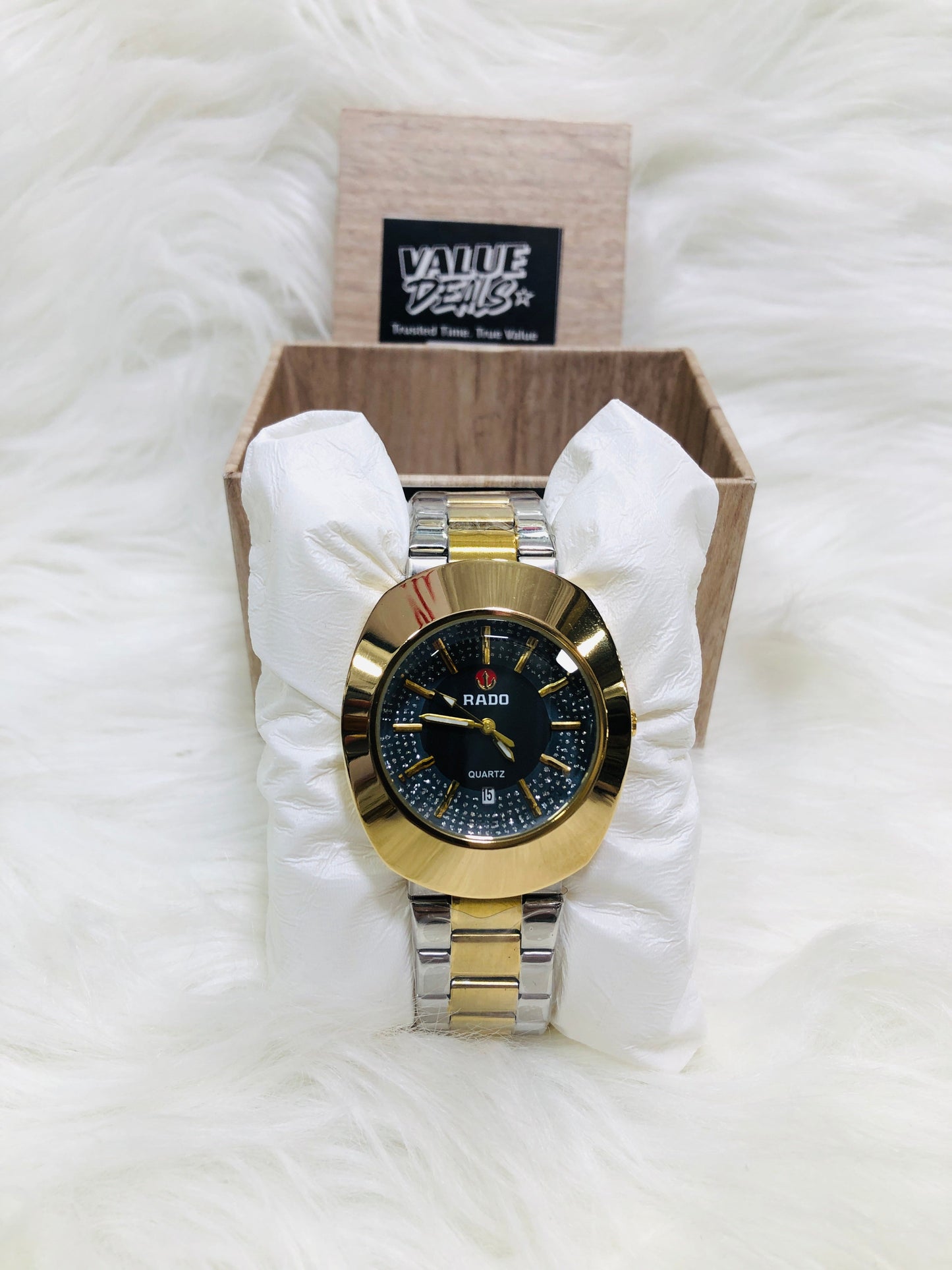 RADO EGG PREMIUM DIAMOND WATCH WATERPROOF