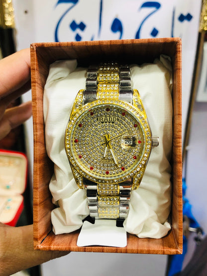 Diamond Watch Limited Edition Two tone Golden and Silver