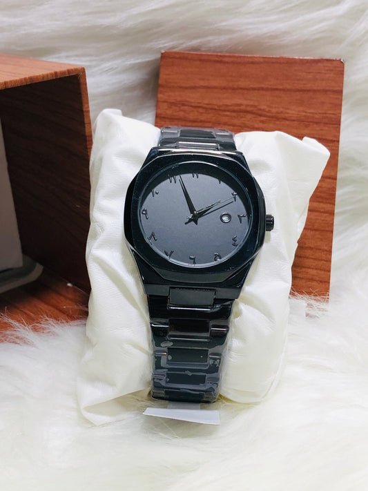 Original Ticarto Black Arabic Aura Watch