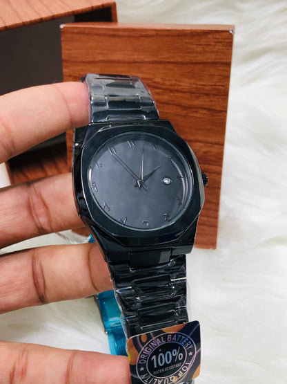 Original Ticarto Black Arabic Aura Watch