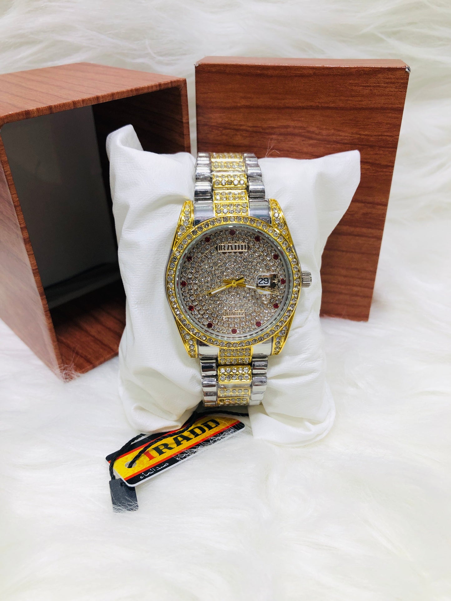 Diamond Watch Limited Edition Two tone Golden and Silver