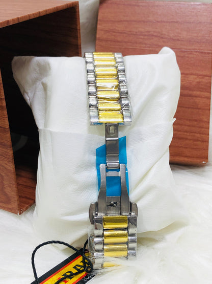 Diamond Watch Limited Edition Two tone Golden and Silver