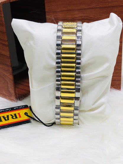 Diamond Watch Limited Edition Two tone Golden and Silver