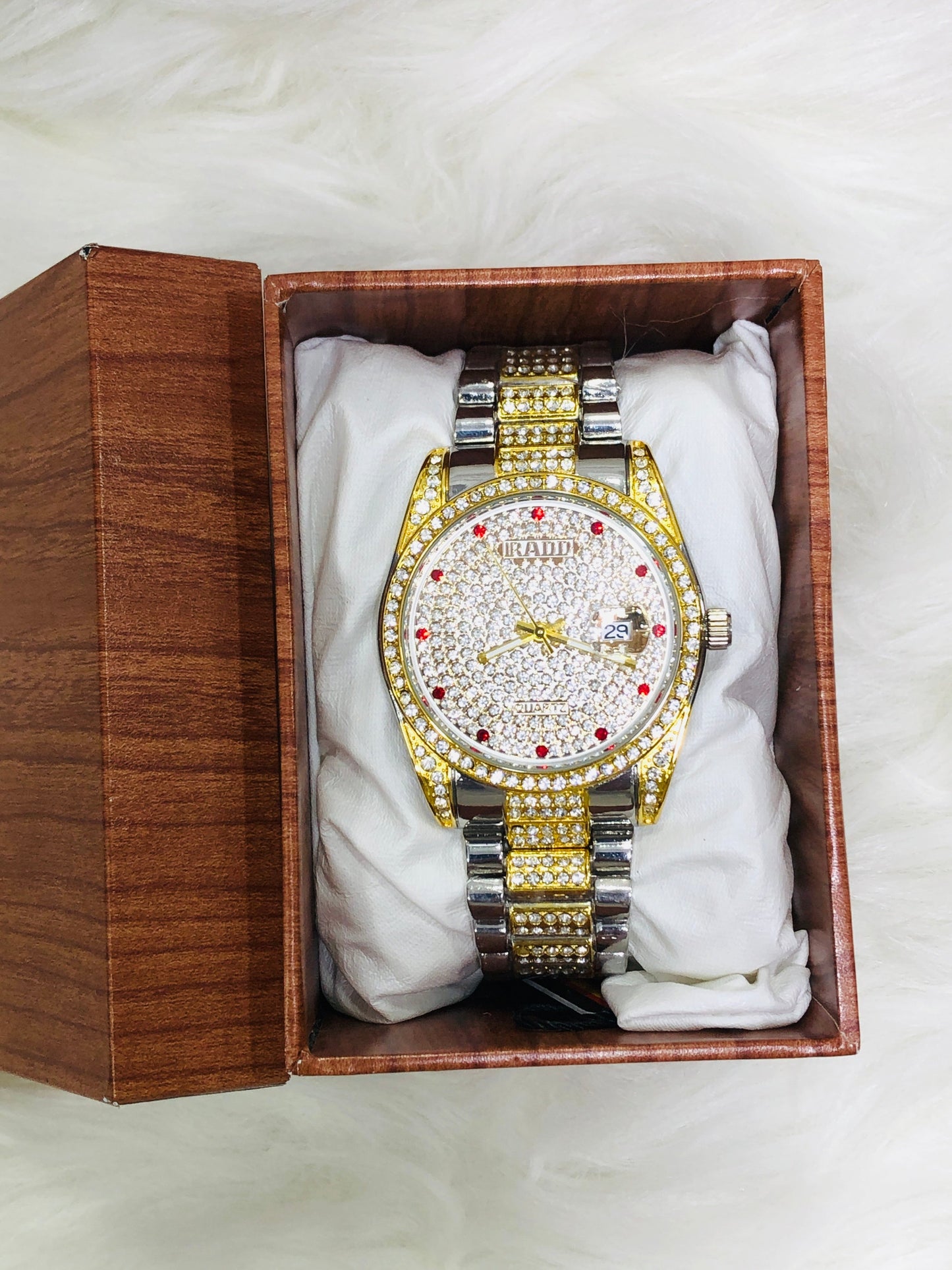 Diamond Watch Limited Edition Two tone Golden and Silver
