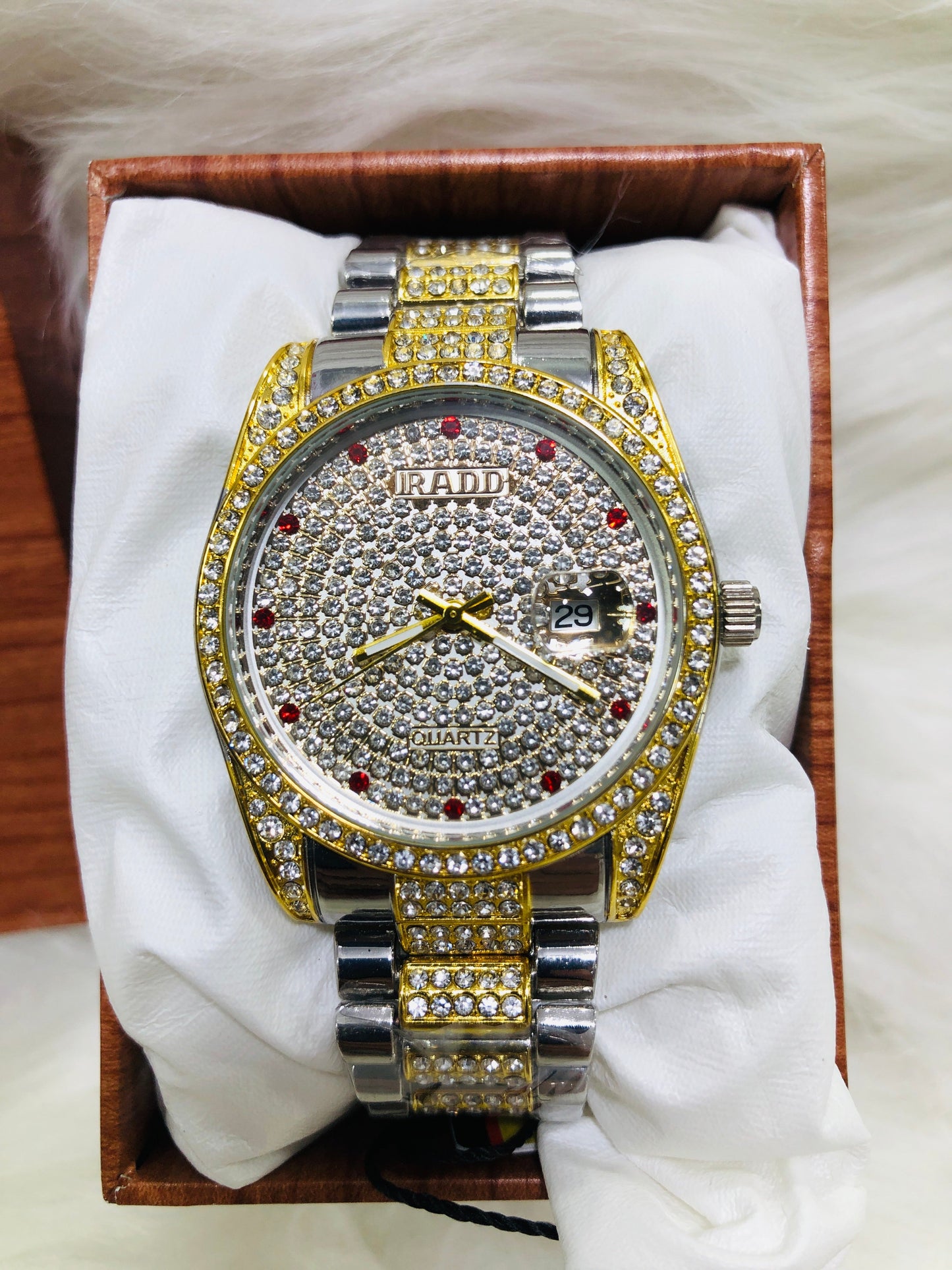 Diamond Watch Limited Edition Two tone Golden and Silver