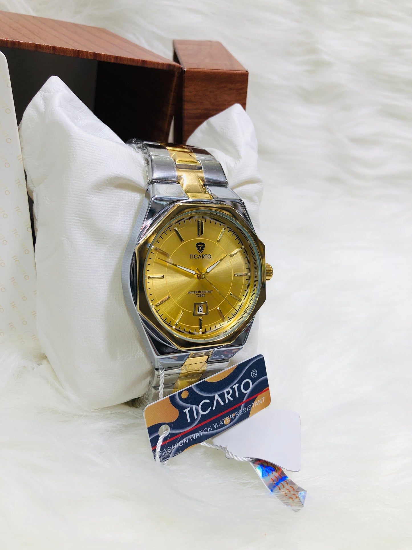 Ticarto Diamond Dial - Premium Edition T2882 - Two Tone