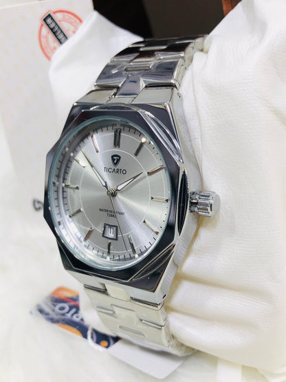Ticarto Diamond Dial - Premium Edition T2882 - Silver