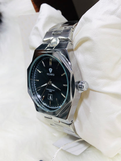 Ticarto Diamond Dial - Premium Edition T2882 - Silver