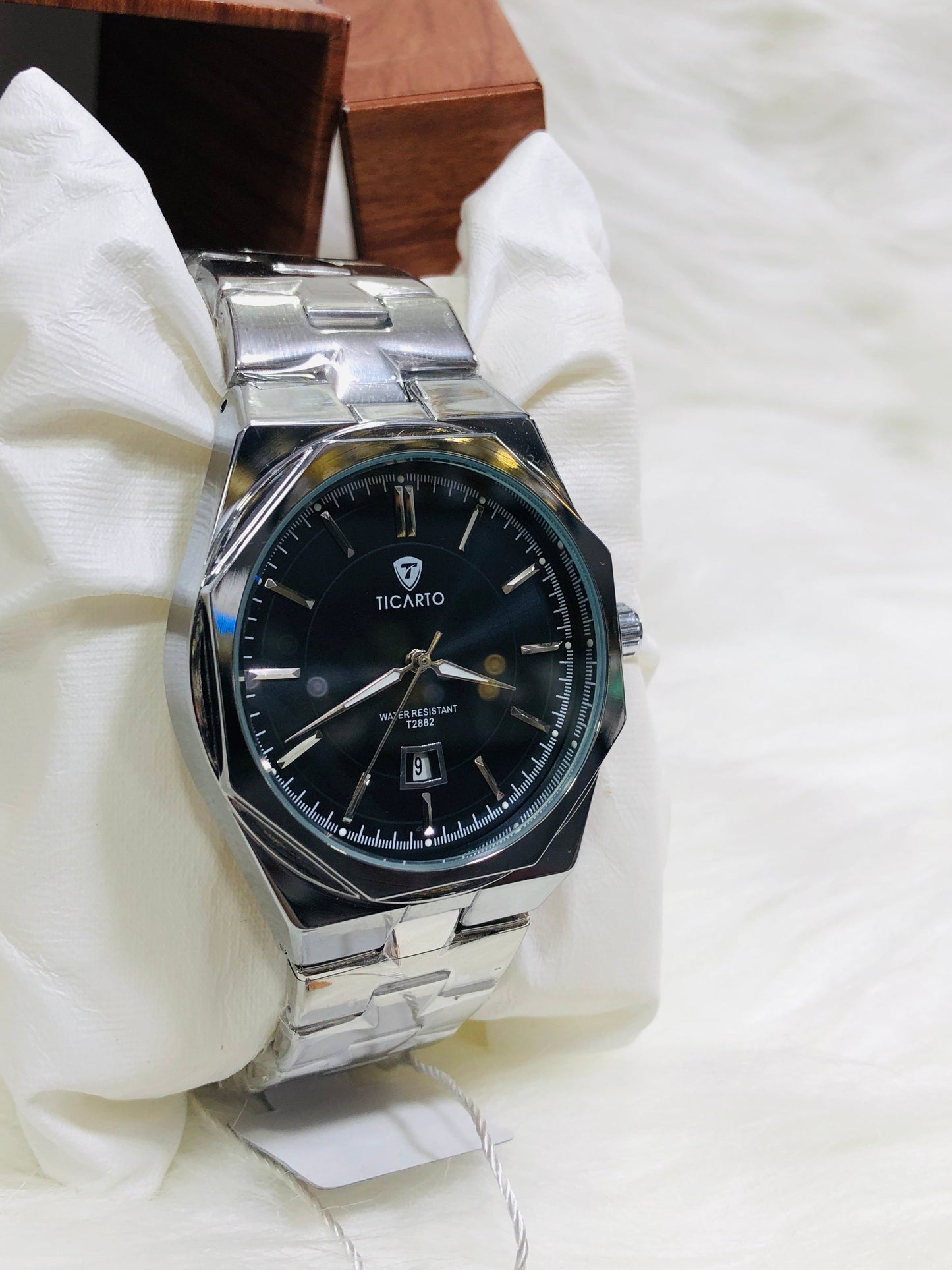 Ticarto Diamond Dial - Premium Edition T2882 - Silver