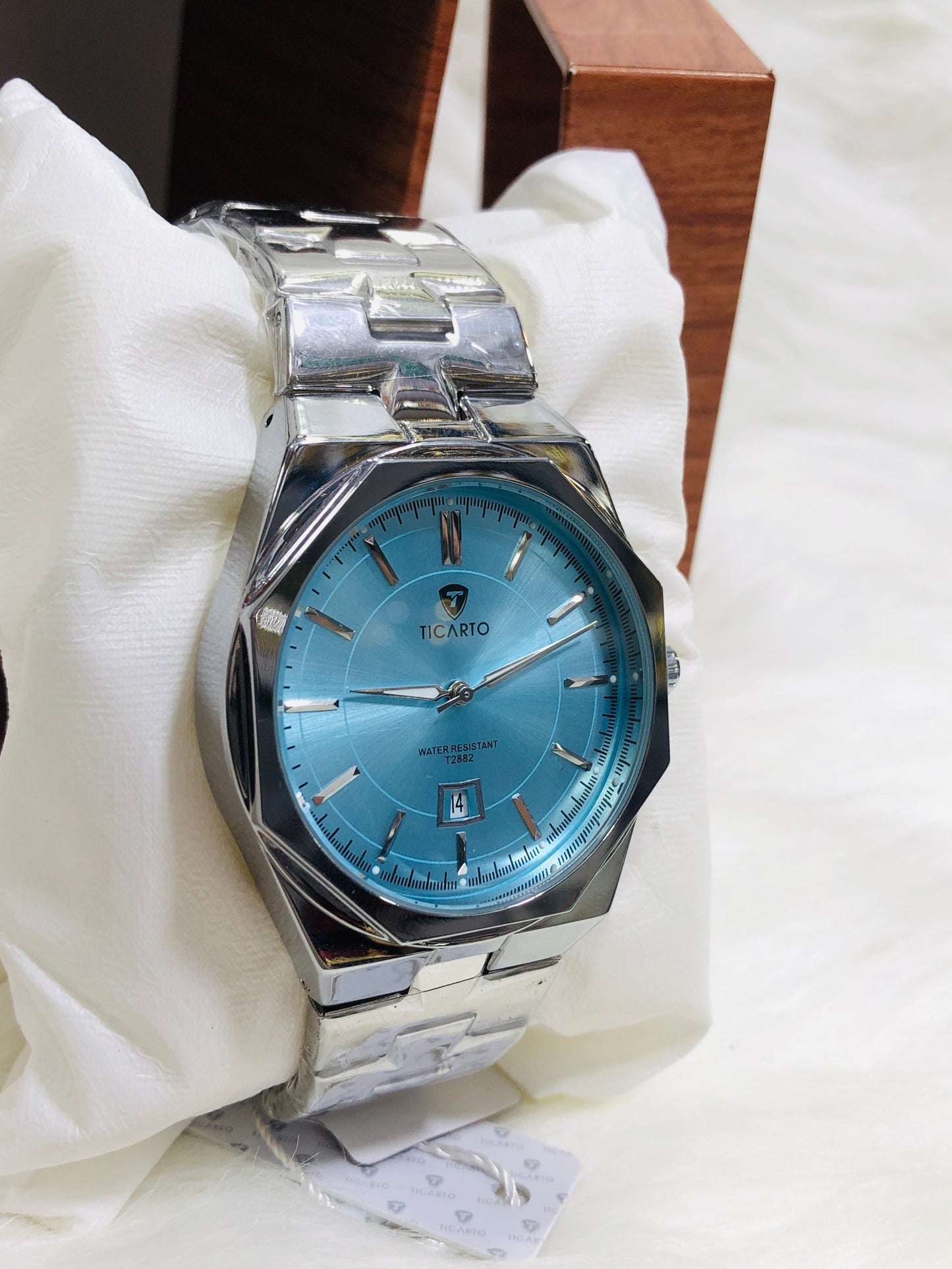 Ticarto Diamond Dial - Premium Edition T2882 - Silver