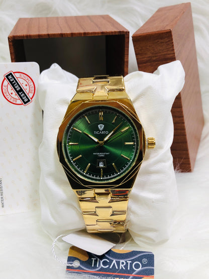 Ticarto Diamond Dial - Premium Edition T2882 - Golden