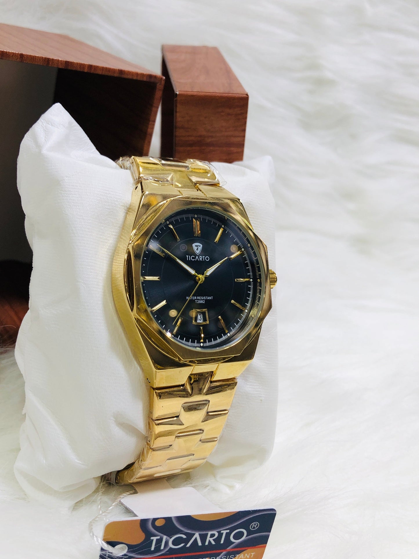 Ticarto Diamond Dial - Premium Edition T2882 - Golden