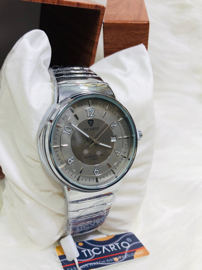 Ticarto Round Dial - Premium Edition T2830 - Silver