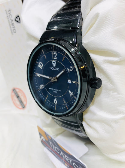 Ticarto Round Dial - Premium Edition T2830 - Black