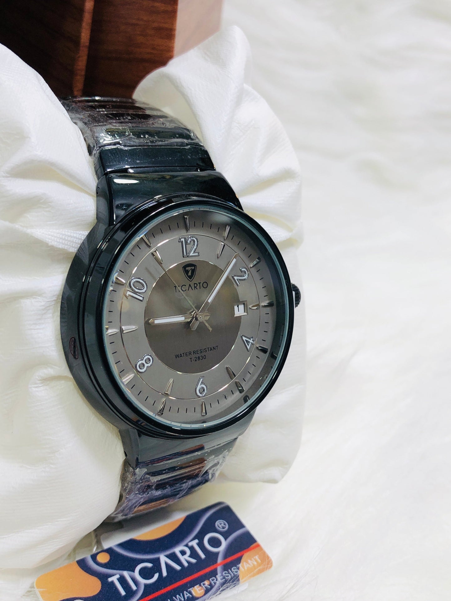 Ticarto Round Dial - Premium Edition T2830 - Black