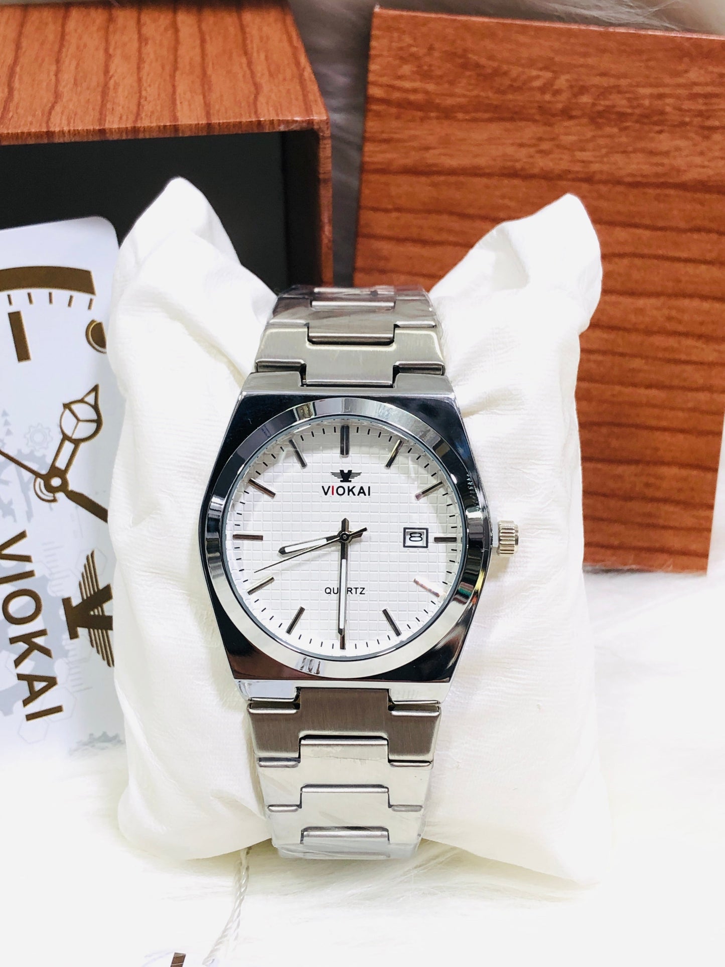 Viokai Prestige Signature Edition - Quartz Timepiece S4623 - Silver