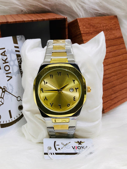 Original Viokai Arabic Aura Watch - Two tone