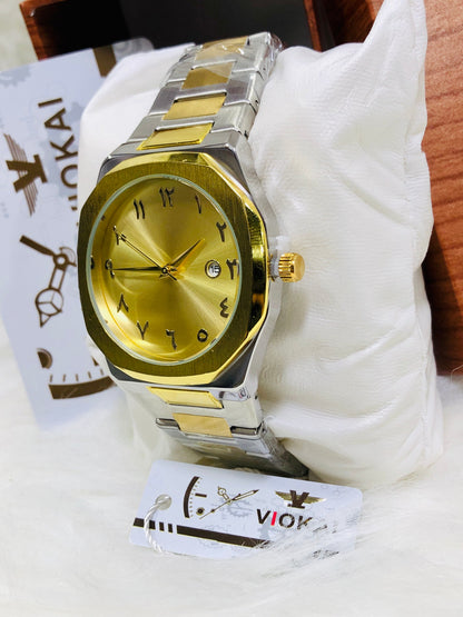 Original Viokai Arabic Aura Watch - Two tone