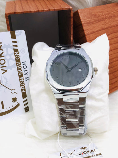 Original Viokai Arabic Aura Watch - Silver