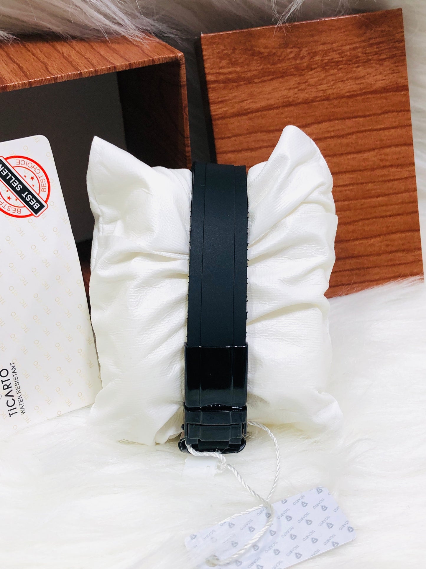 Ticarto Silicone Strap - T713A - Black