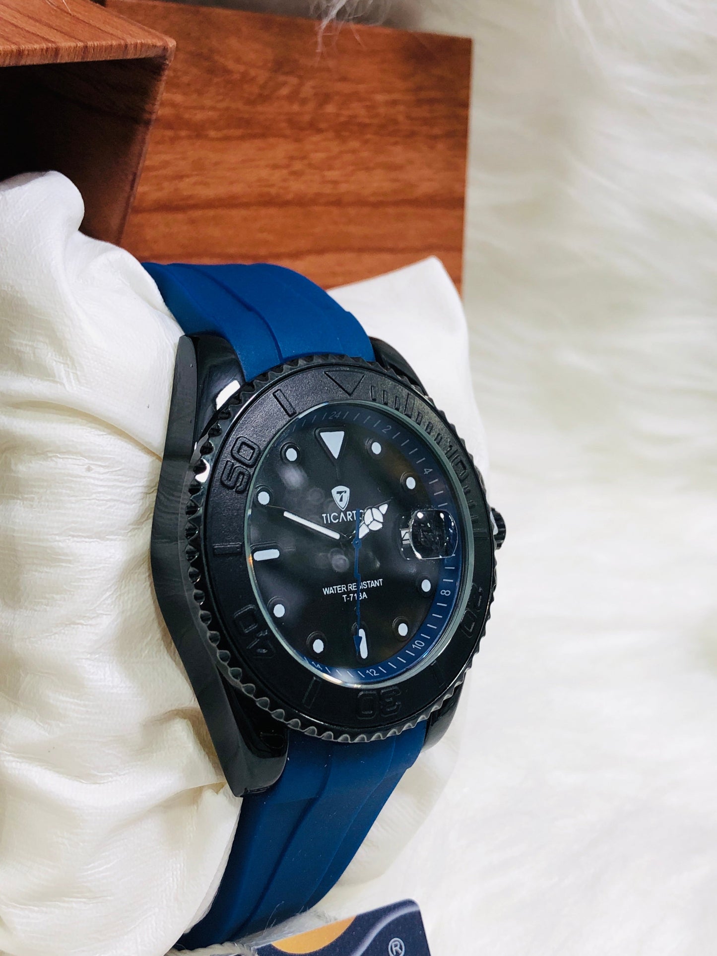 Ticarto Silicone Strap - T713A - Blue